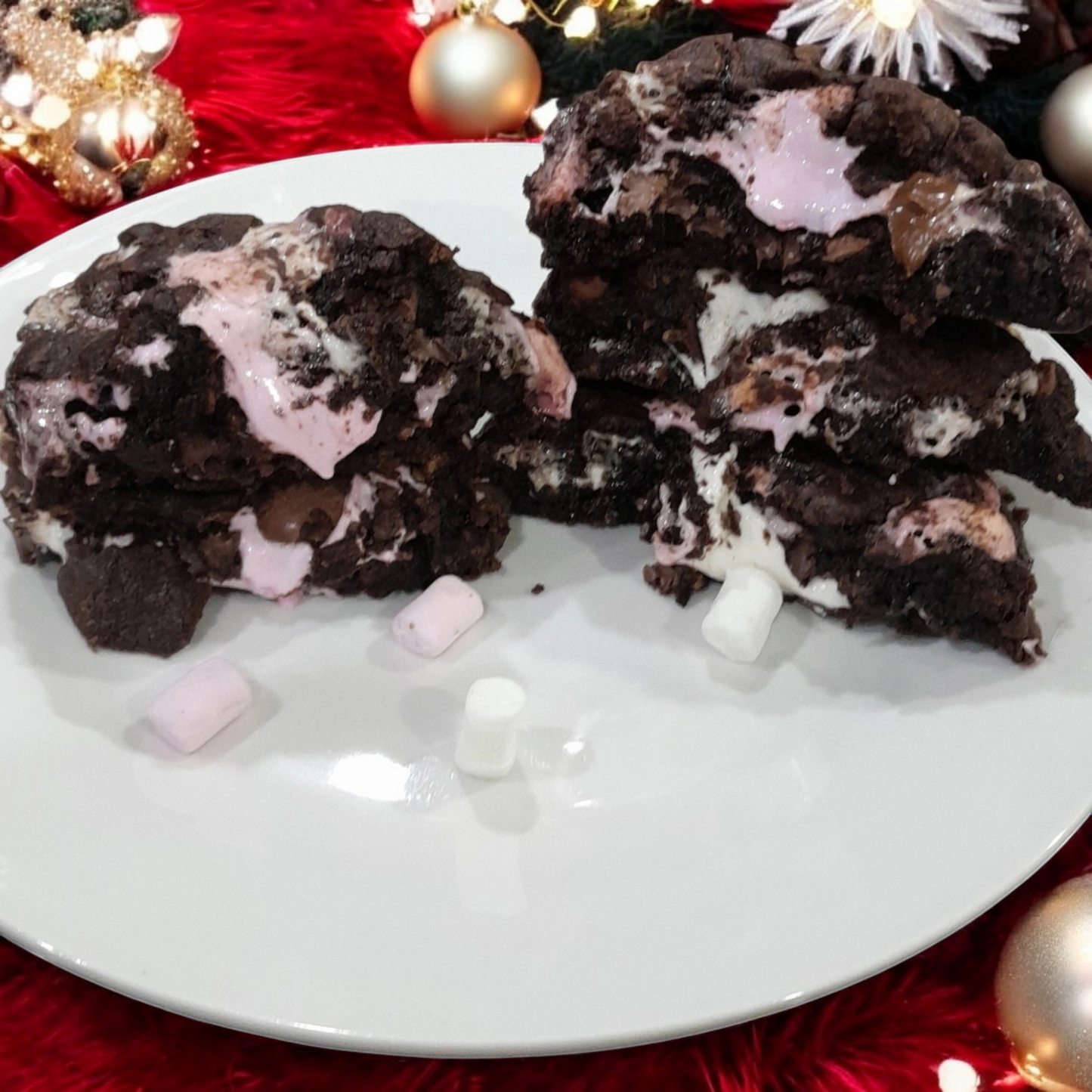 Choco Mallow Fudgy Cookie